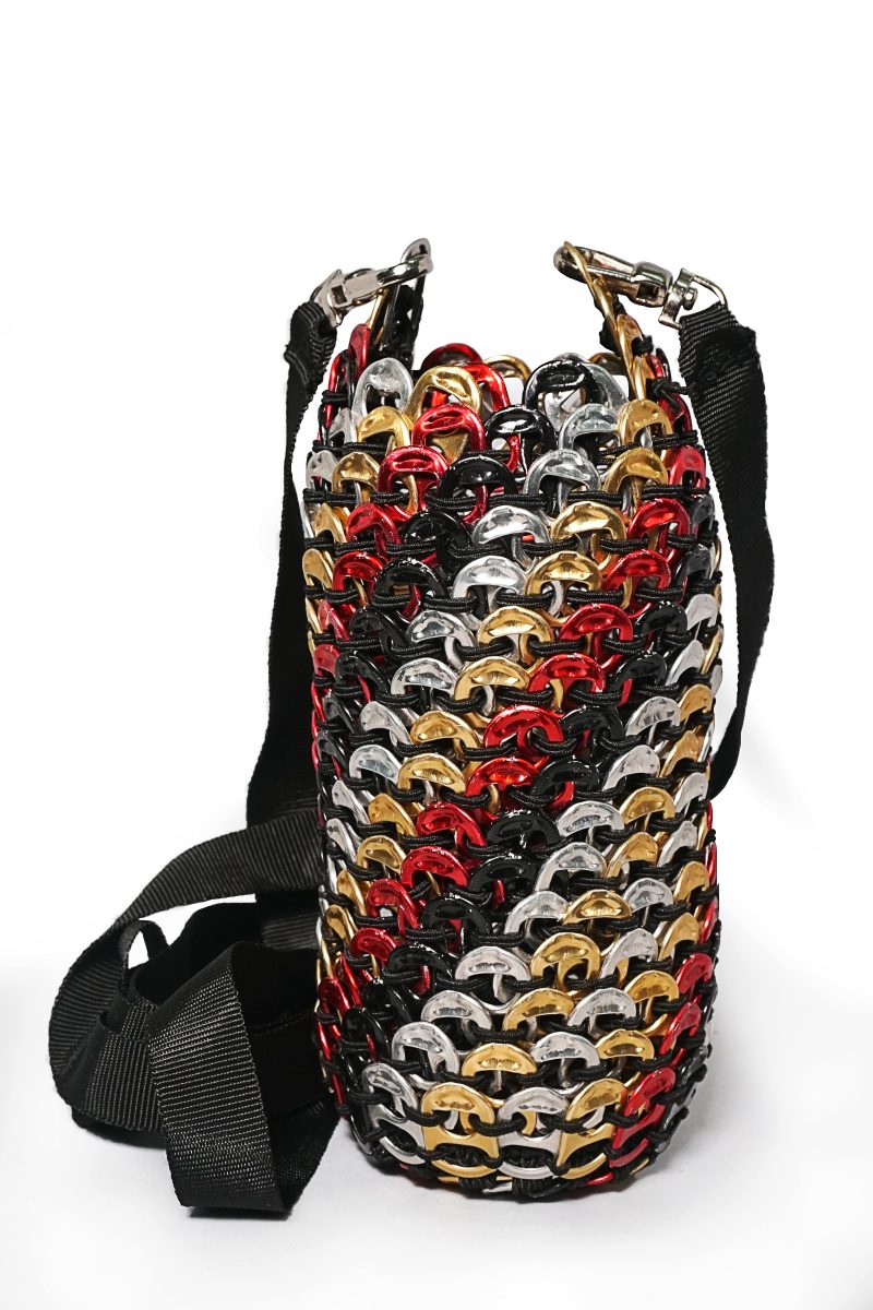Coloured Water Bottle Holder with adjustable strap - Image 2