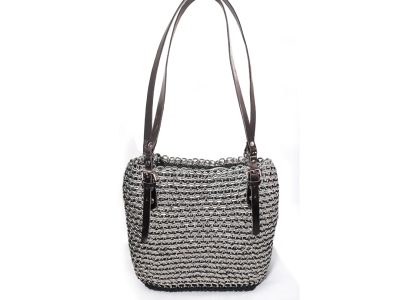 Recycled Aluminum Pull Tab Shoulder Bag • Caravans