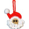 MULTI BUY 2 FOR £7 - Small Crochet Christmas Decorations - Image 5