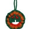 MULTI BUY 2 FOR £7 - Small Crochet Christmas Decorations - Image 3