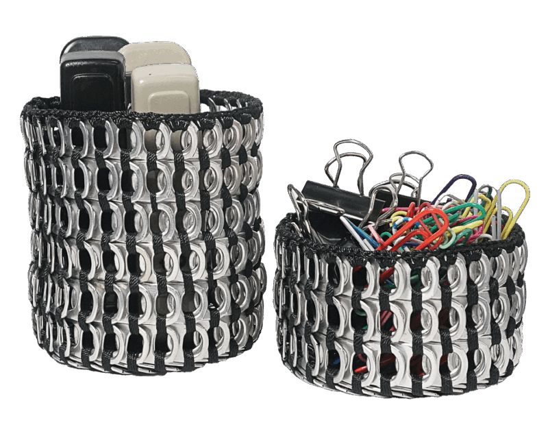 Staple Holder and Paper Clip Holder-set of 2